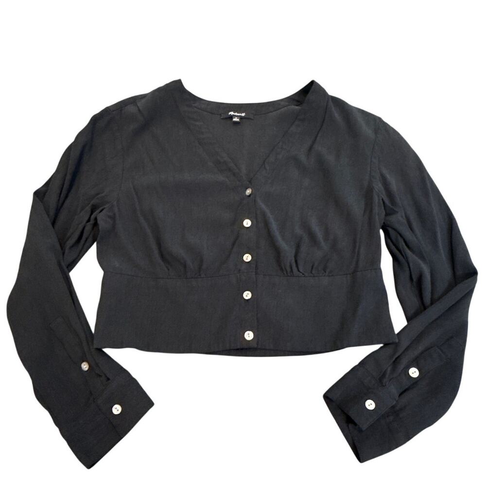 Madewell Button Top Size M